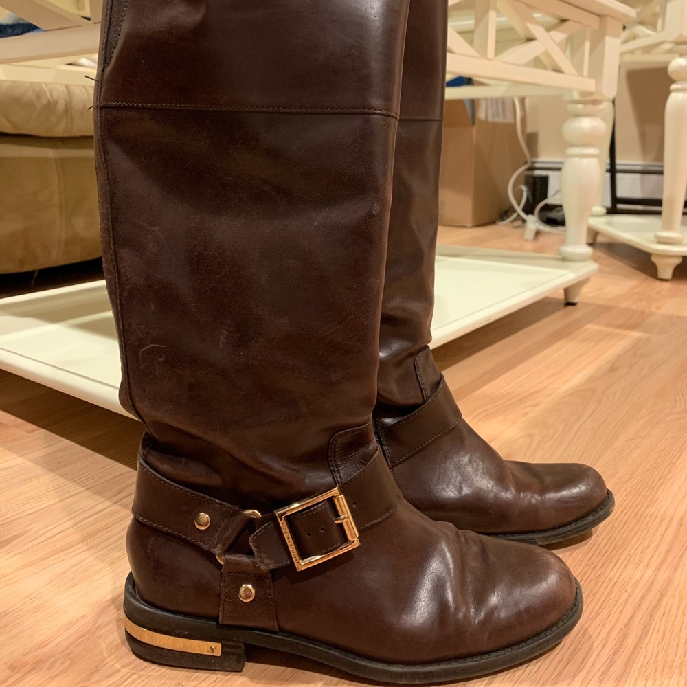 Vince camuto leather boots